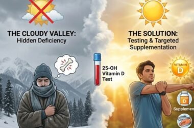 The “Sunshine Vitamin” Problem in a cloudy valley